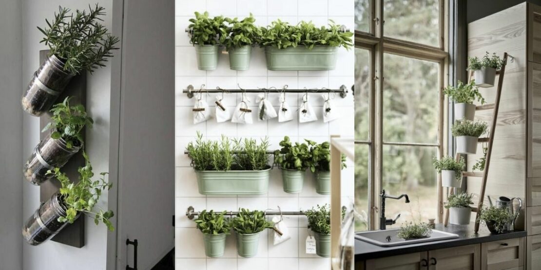 Com Plantas e Ervas Frescas: A Natureza Invadindo o Seu Espaço - detalhe