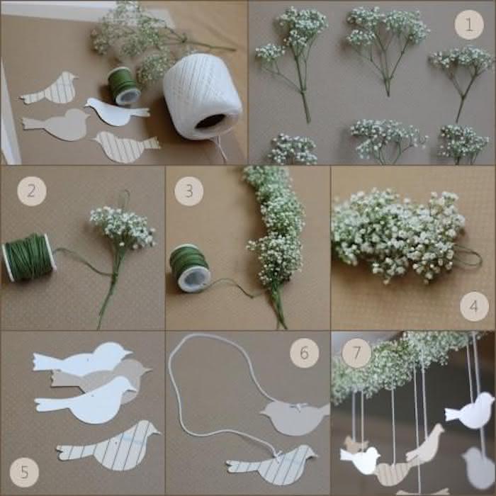 Decoração de Batizado com Origami: Dobraduras que Encantam - inspiração