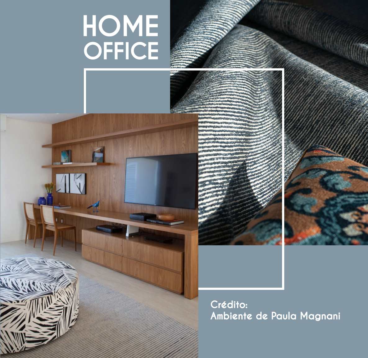 tapetes para você montar um home office