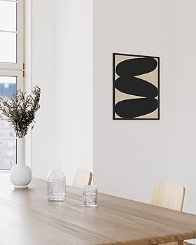 Incorporando a Arte Abstrata e Minimalista - inspiração