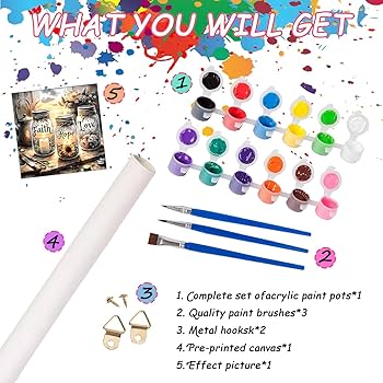 Alegria Vibrante: Decoração DIY com Tintas e Pincéis - inspiração