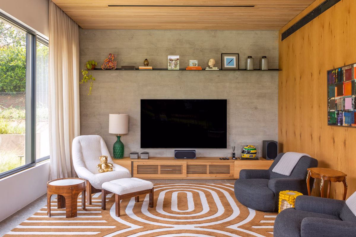 Ilusão de Amplitude: Decoração de Sala Pequena com Espelhos Estratégicos - ideia