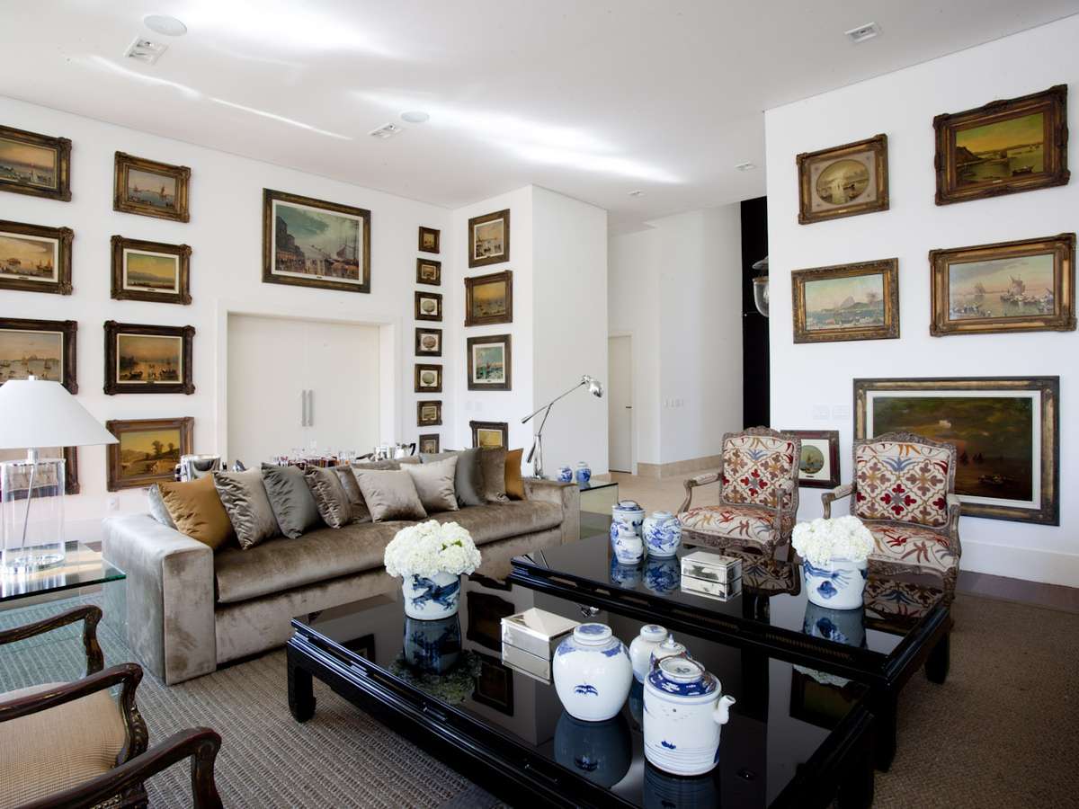 Mesa de Centro Bicolor: Design Divertido e Moderno - inspiração