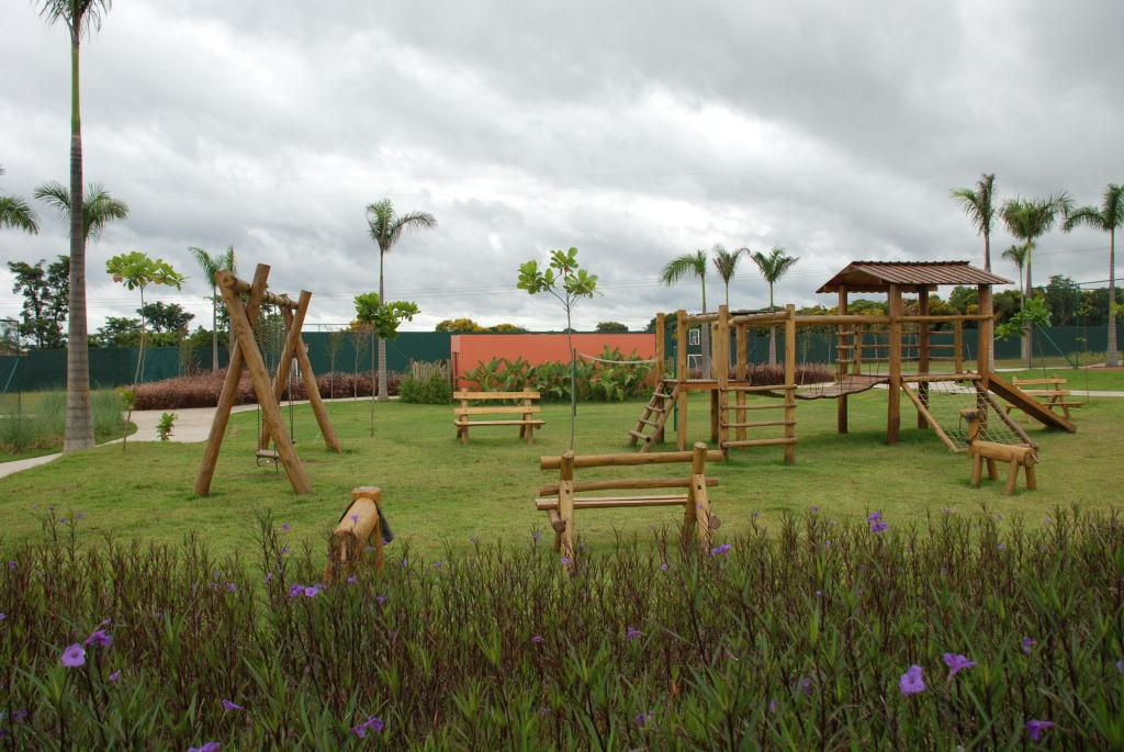 Playground Natural Infantil: Aventura e Diversão com Madeira e Cordas - inspiração