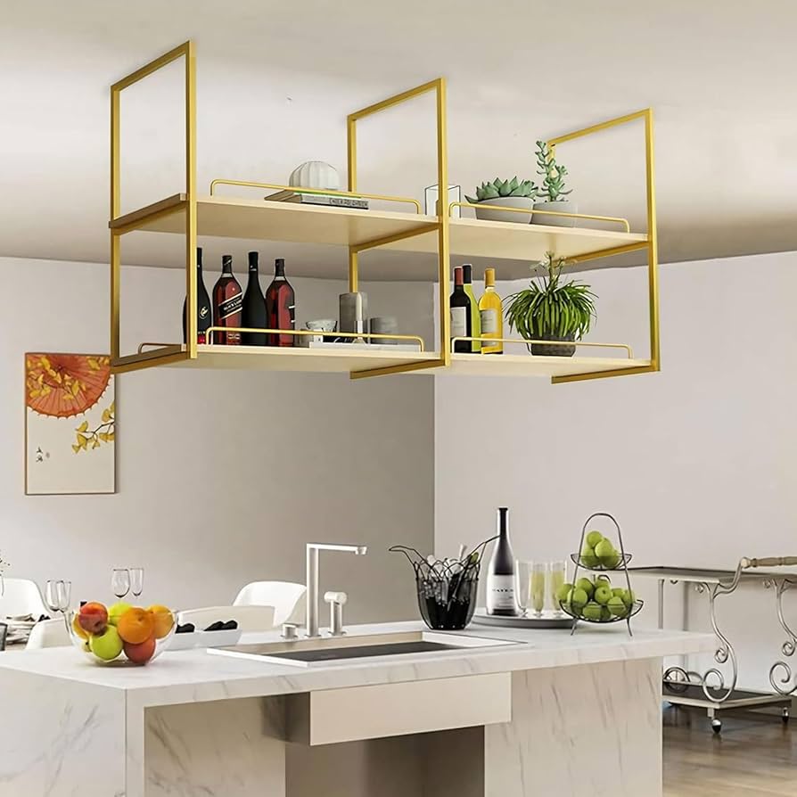 Prateleiras Escandinavas com Vasos de Ervas: Frescor Natural! - detalhe