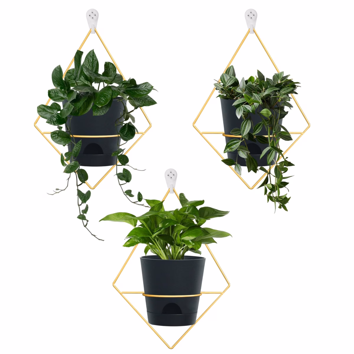 Vasos Geométricos de Metal: Modernidade e Design Arrojado - inspiração