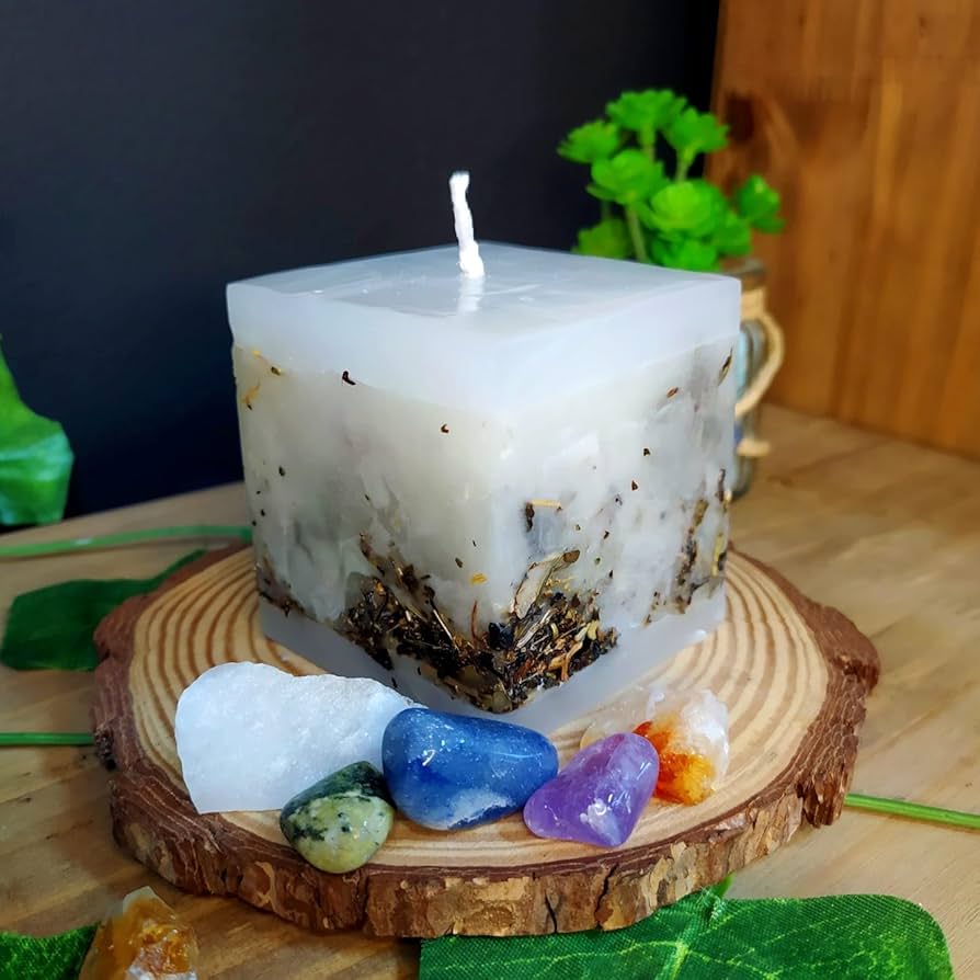 Velas Aromáticas com Ervas e Especiarias Incorporadas - inspiração