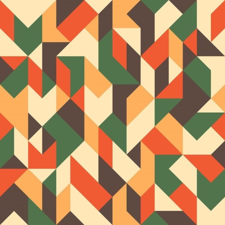 Adesivo Geométrico: Modernidade e Estilo Abstracto - detalhe