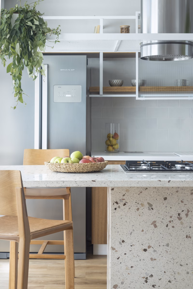 Bancada de Cozinha com Granilite: Clássico Repaginado, Moderno e Durável - inspiração