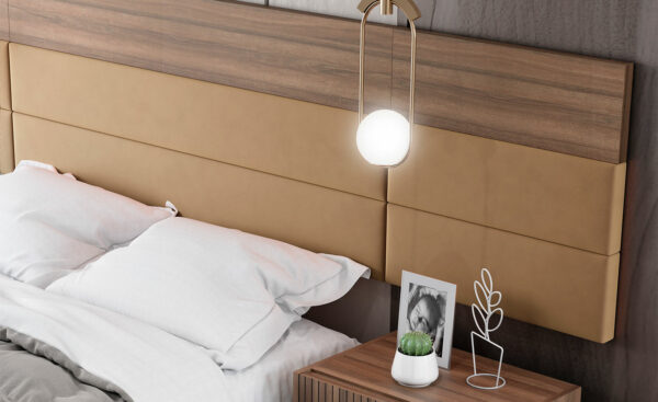 Cabeceira Suspensa: Leveza e Modernidade para Seu Espaço - ideia