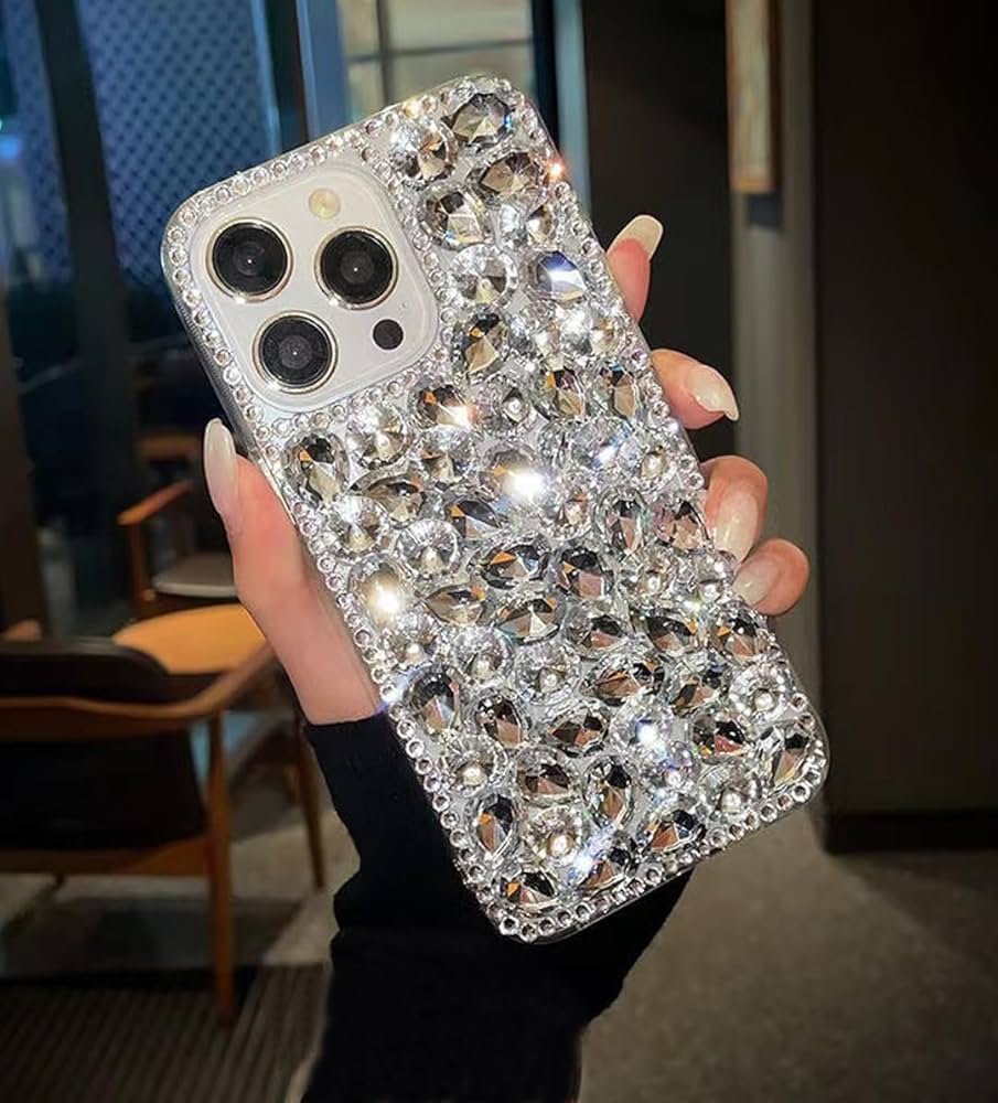 Cachepôs Glamourosos com Glitter e Pedrarias: Brilho Que Ilumina Qualquer Espaço - ideia