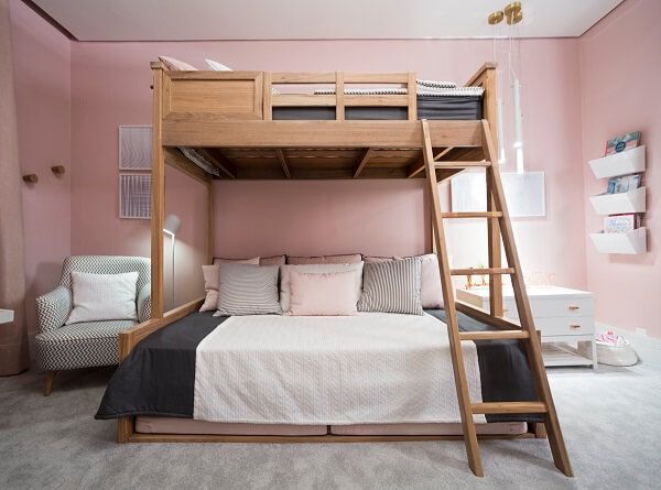Cama Suspensa Minimalista: Elegância e Simplicidade Suspensa - inspiração