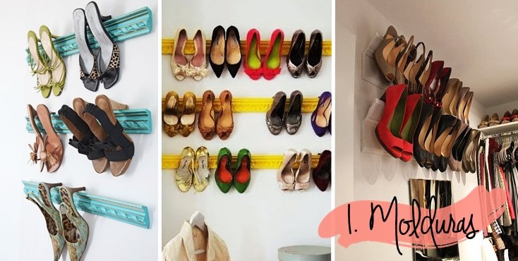 Araras Modulares com Cabides Individuais: Para Sapatos que Merecem Ser Exibidos - detalhe