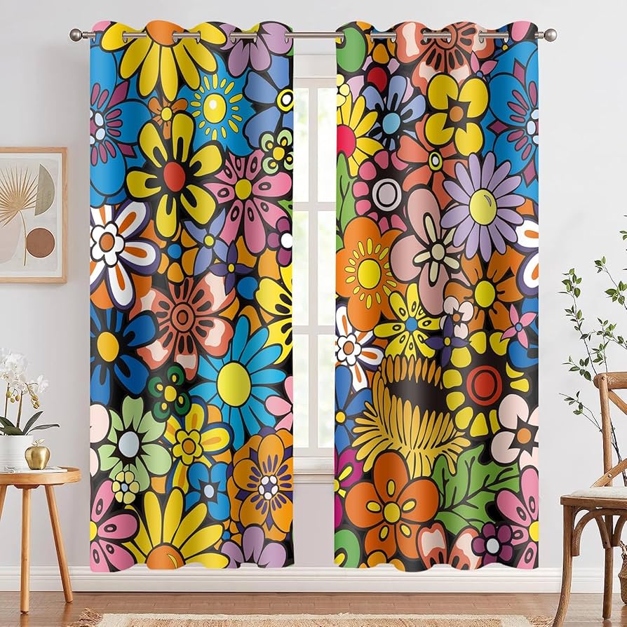 Cortinas Estilo Boho: Cores Vibrantes e Texturas Exclusivas para um Visual Autêntico - ideia