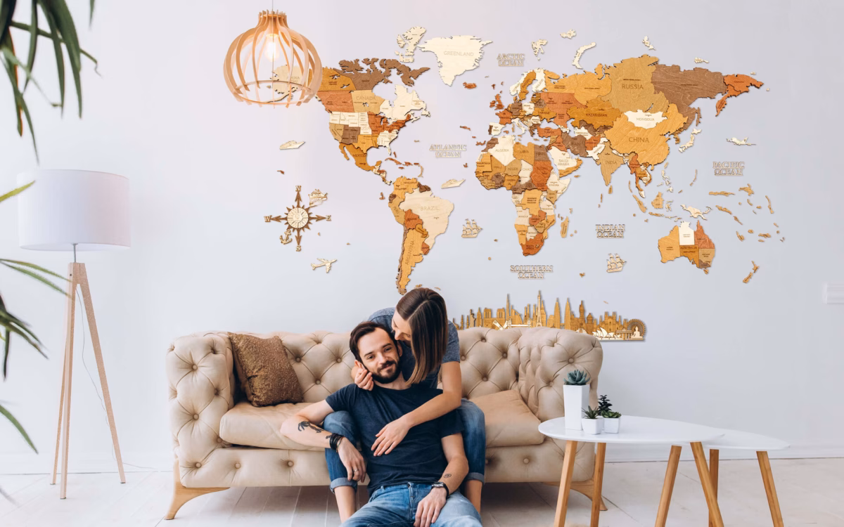 Livros e Mapas: Uma Combinação para Amantes de Viagens - ideia