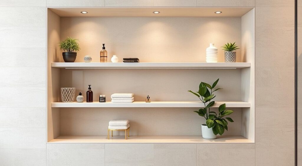 Nichos Revestidos com Tecido: Textura e Conforto Visual em Cada Detalhe - inspiração