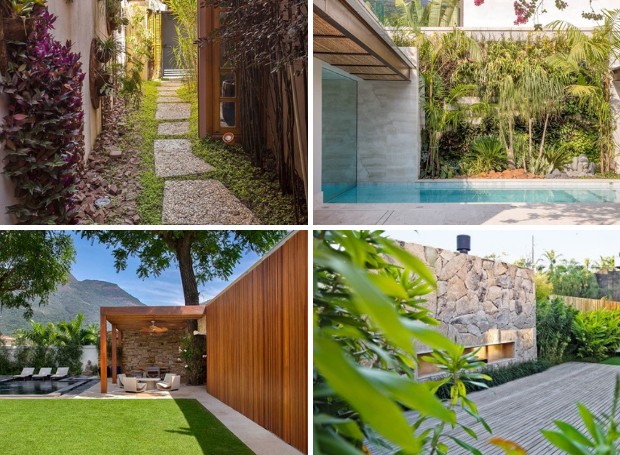 Com Detalhes em Pedras Naturais - ideia