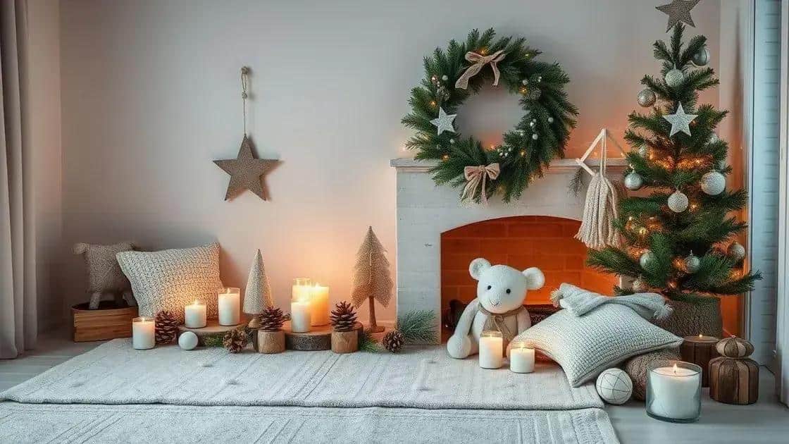 Escandinavo Iluminado: Guirlandas e Velas para um Ambiente Mágico - inspiração