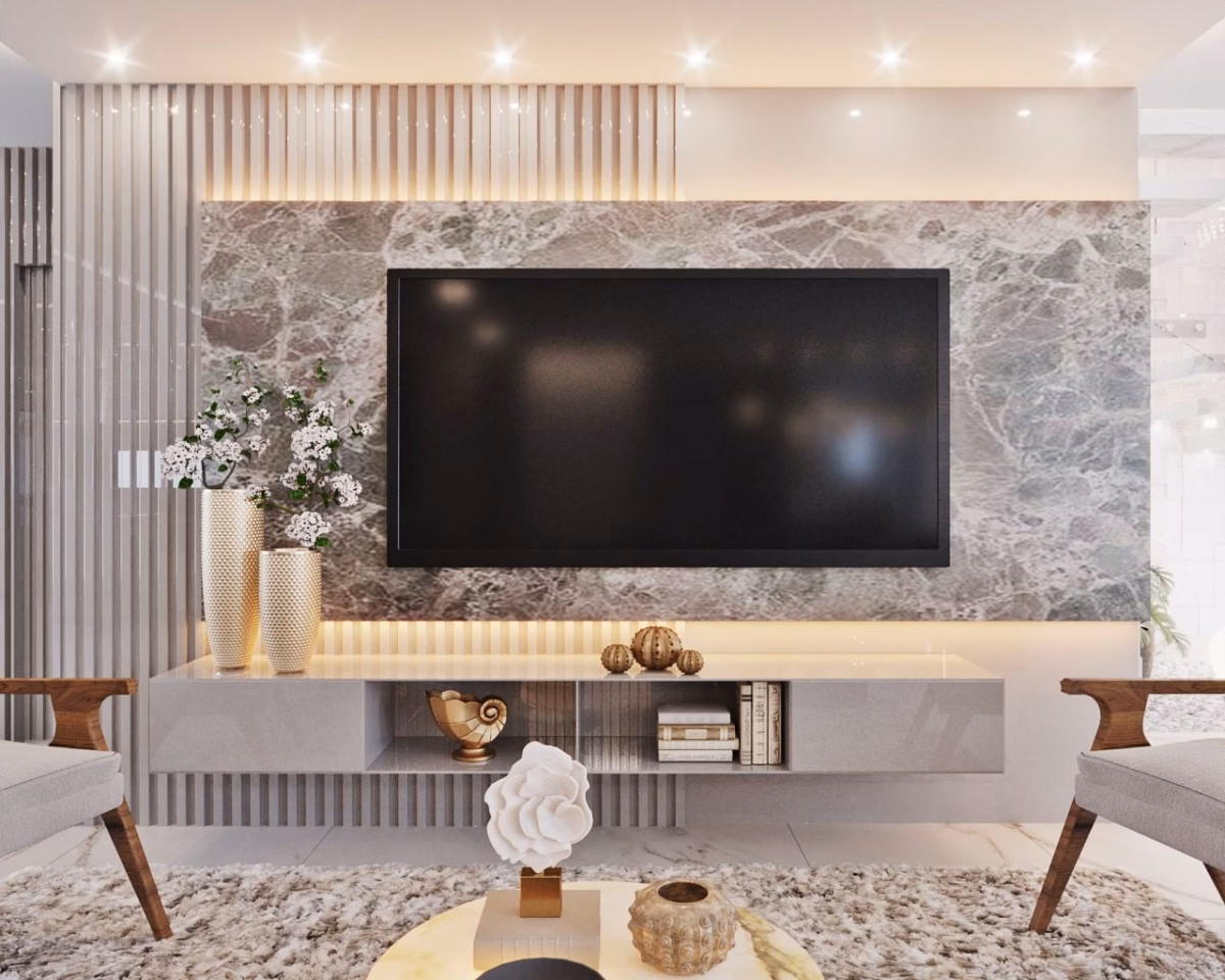 Delicadeza Romântica: Decoração de Sala Pequena com Detalhes em Renda - detalhe