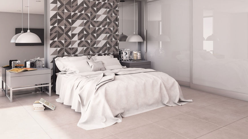 Geometria e Cor: Design de Interiores com Azulejos - detalhe