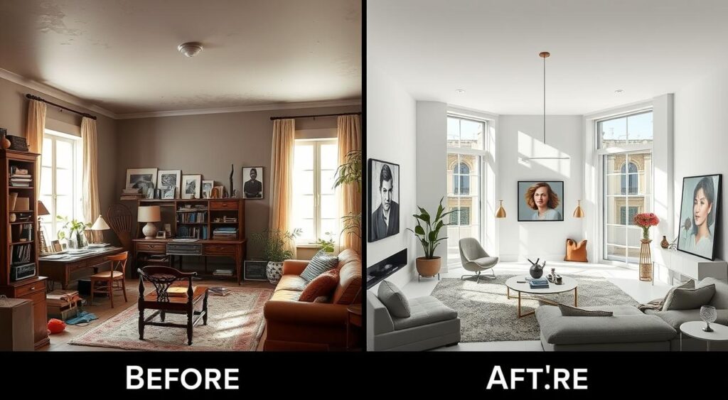 Reforma com Espelhos: Ampliação e Luminosidade - inspiração