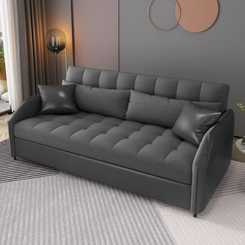 Sofá Cama Funcional: Solução Inteligente para Espaços Multifuncionais - detalhe