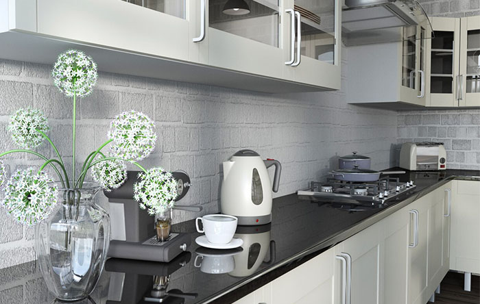 armário de cozinha pequeno - inspiração 20