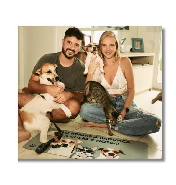 Tapetes Personalizados com Fotos: Recordações ao seus pés - detalhe