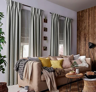 Cortinas Duplas: Combinação Perfeita de Tecidos para Controlar a Luminosidade - inspiração