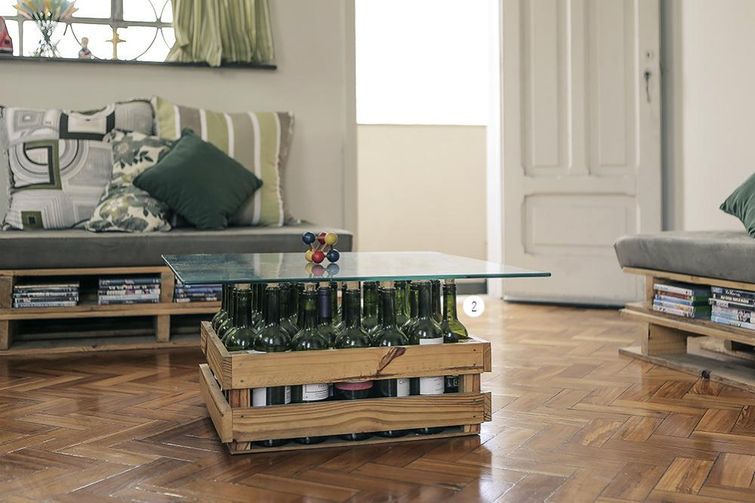 DIY Criativo: Decoração Exclusiva com Materiais Reciclados - detalhe