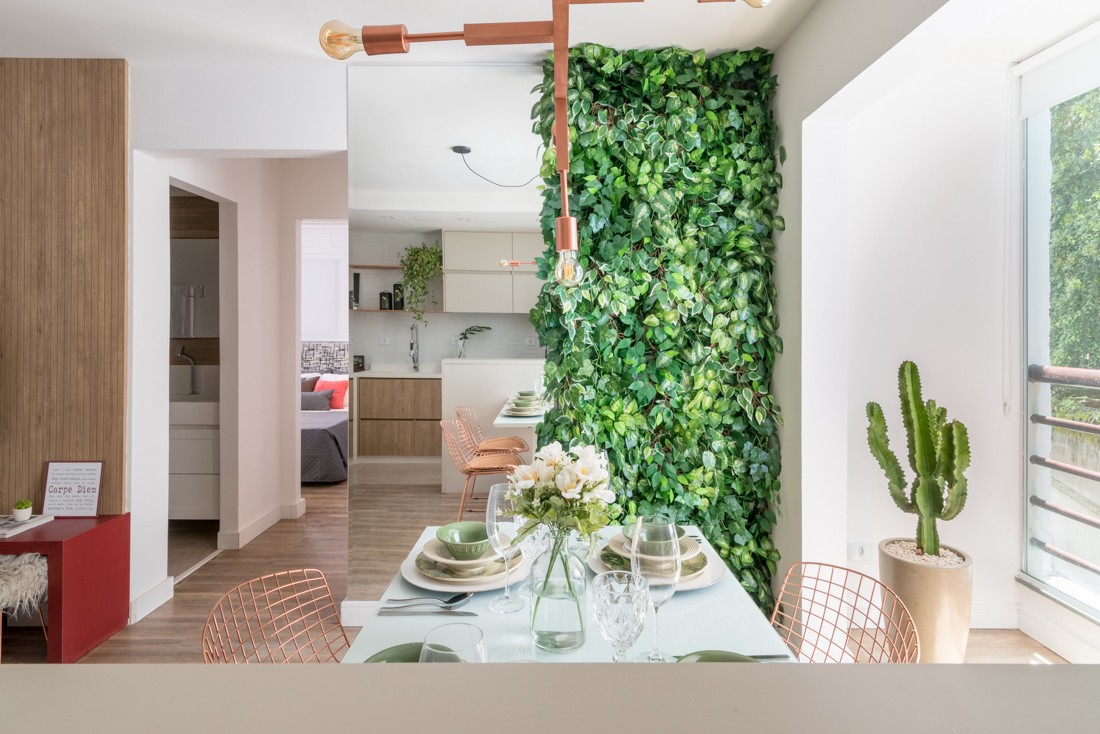 Cozinha com Jardim Vertical: Trazendo a Natureza para Dentro de Casa - detalhe
