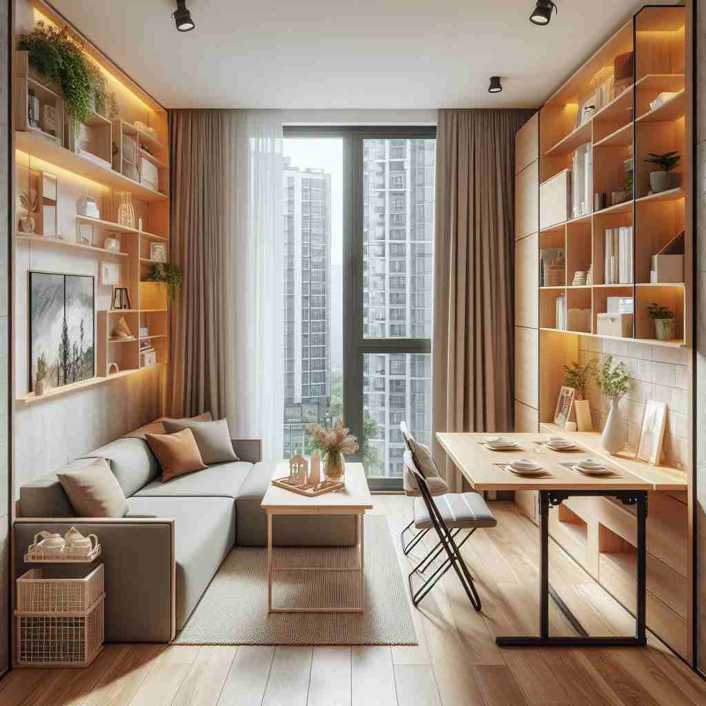 Maximizando Espaços: Soluções Inteligentes para Apartamentos Pequenos - inspiração