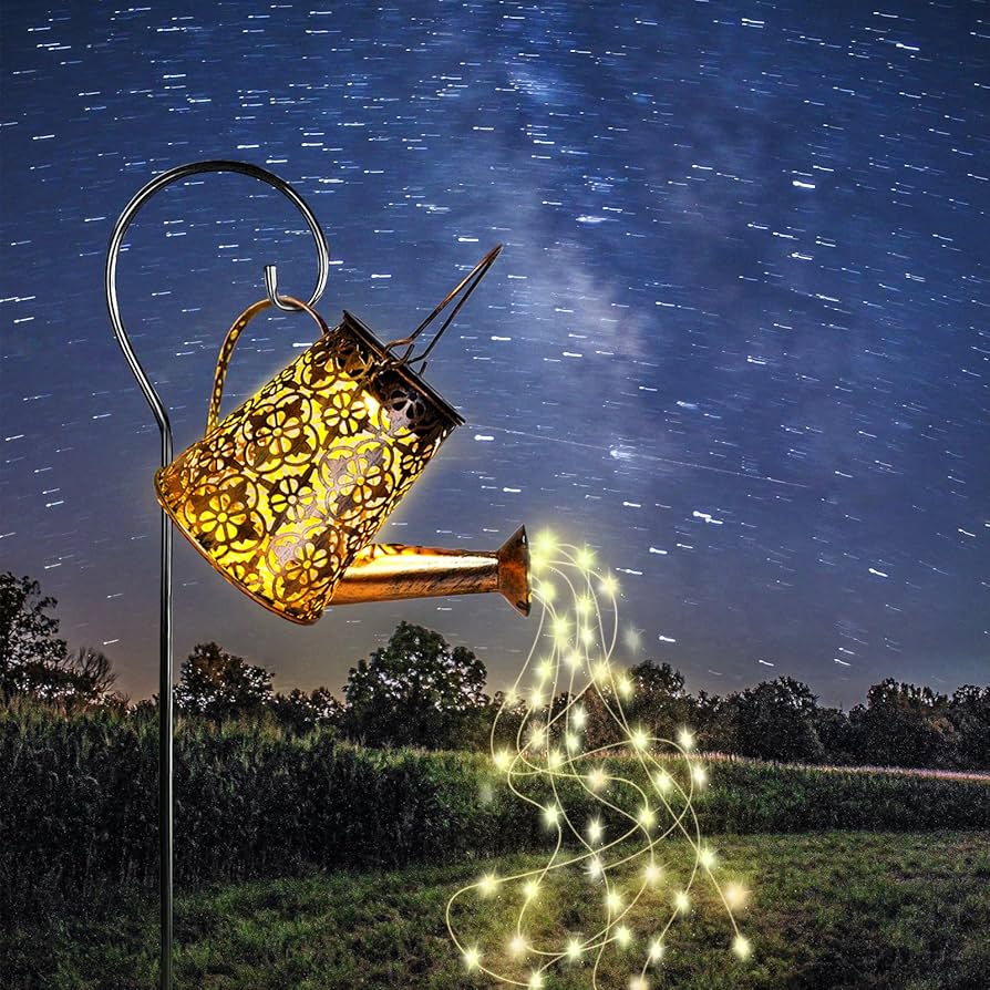 Luz e Magia: Vasos Iluminados com Pisca-Piscas - detalhe