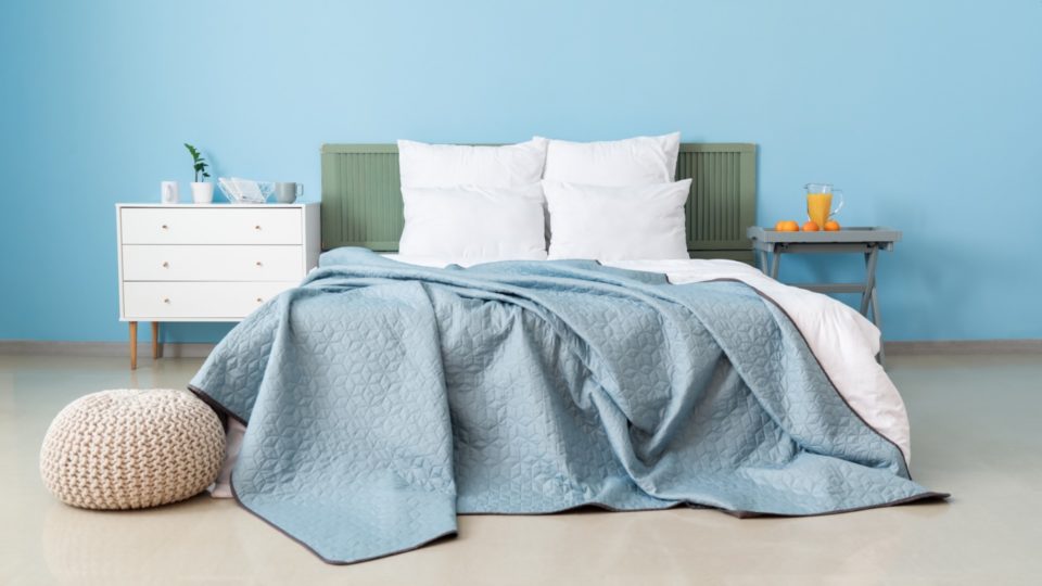 Quarto Relaxante com Paleta de Cores Calmantes - detalhe