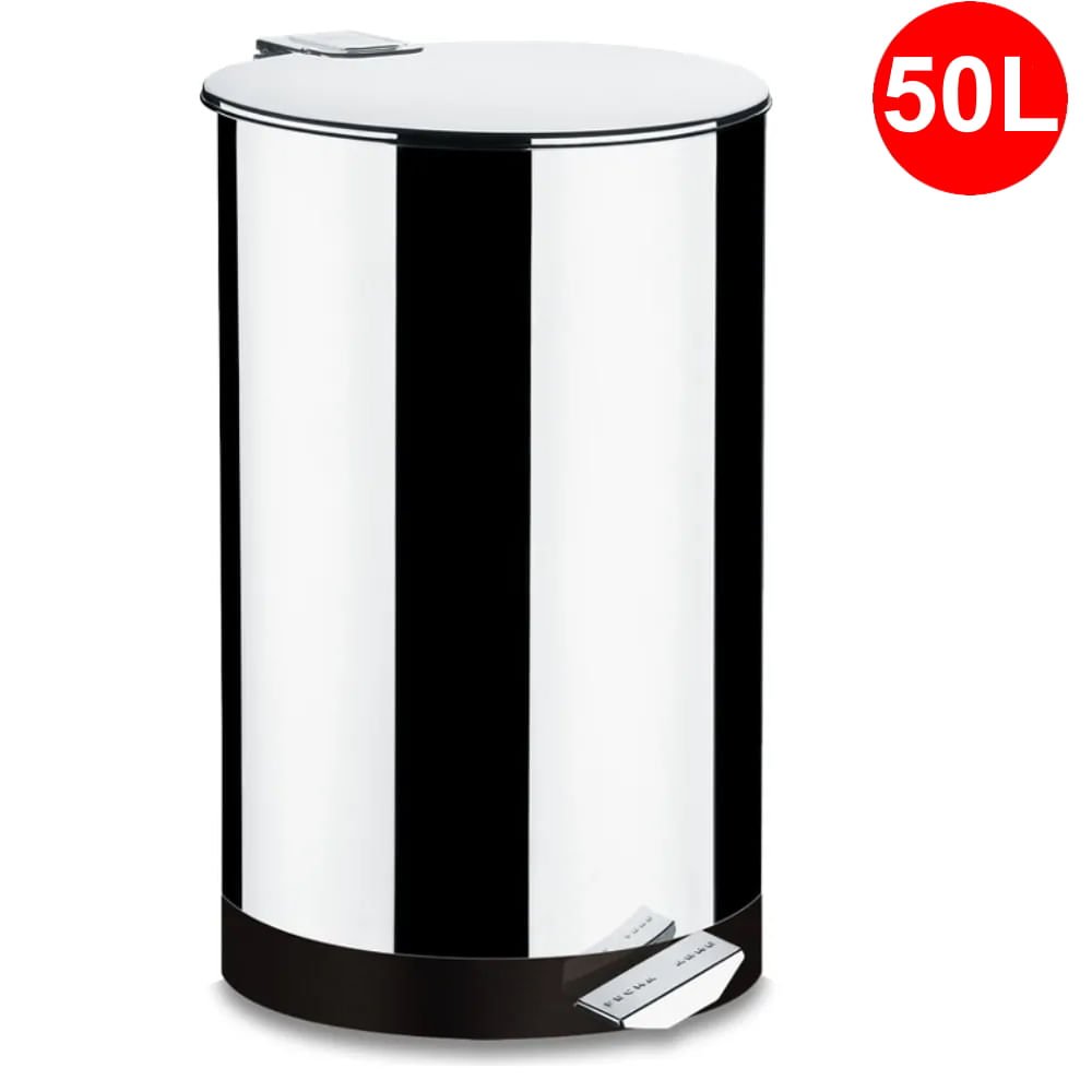 Lixeira Inox com Pedal Ergonômico: Durabilidade e Conforto - inspiração