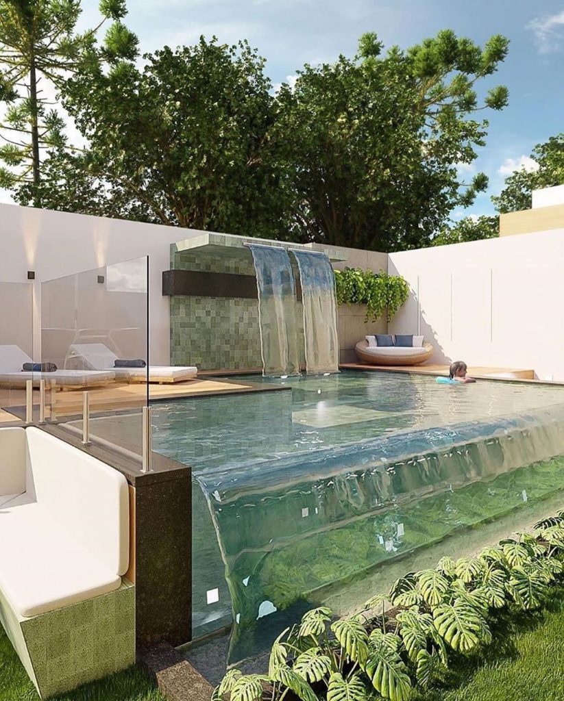 Com Borda Infinita Charmosa - ideia