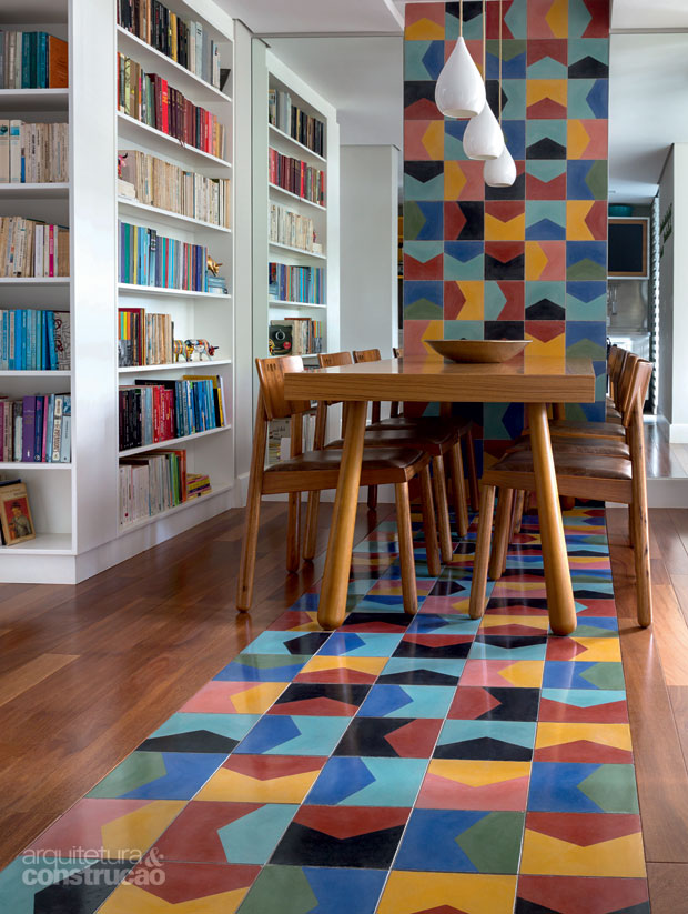 Visual Industrial: Cimento Queimado para uma Sala Moderna - ideia