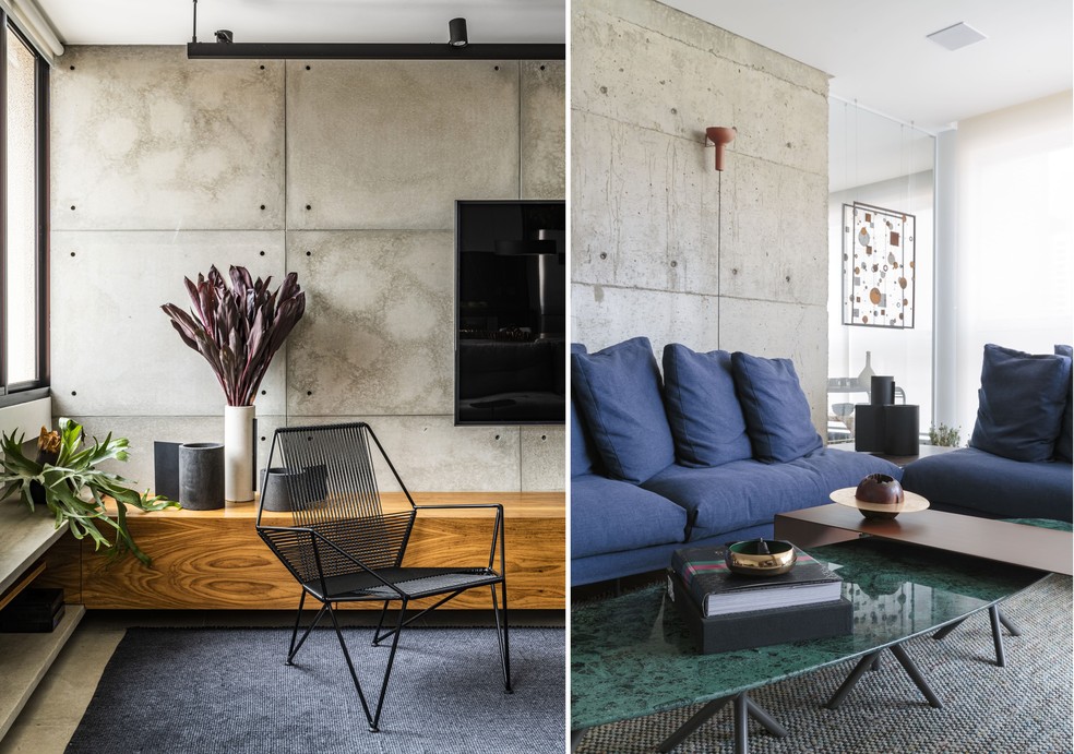 Estilo Industrial: Concreto e Minimalismo - detalhe