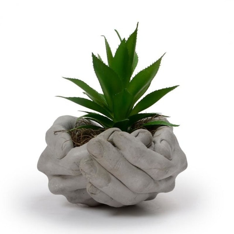 Em Cachepots de Cimento: Modernidade e Design - ideia