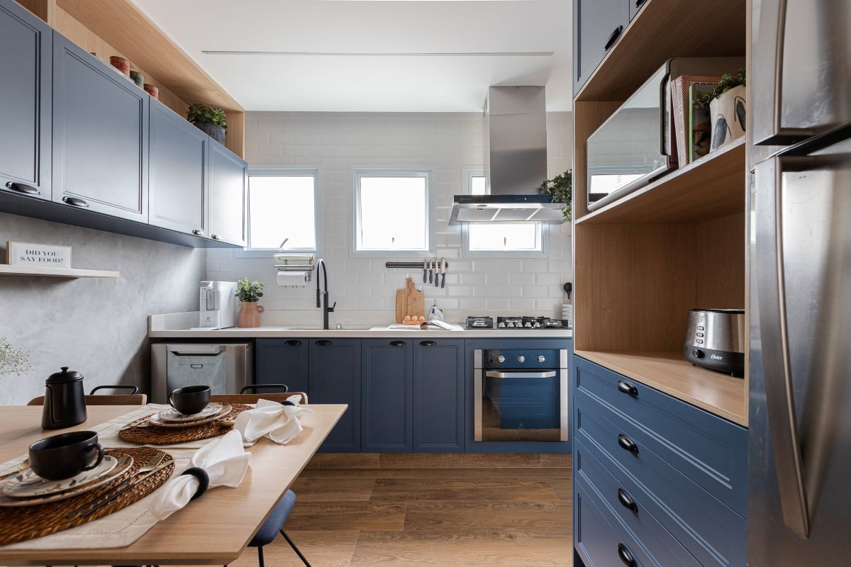 Cozinha Vintage com Toque Retrô - inspiração