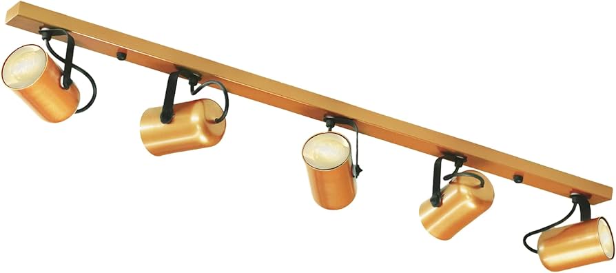 Spots com Acabamento em Cobre ou Dourado: Luxo e Sofisticação para Ambientes Clássicos - inspiração