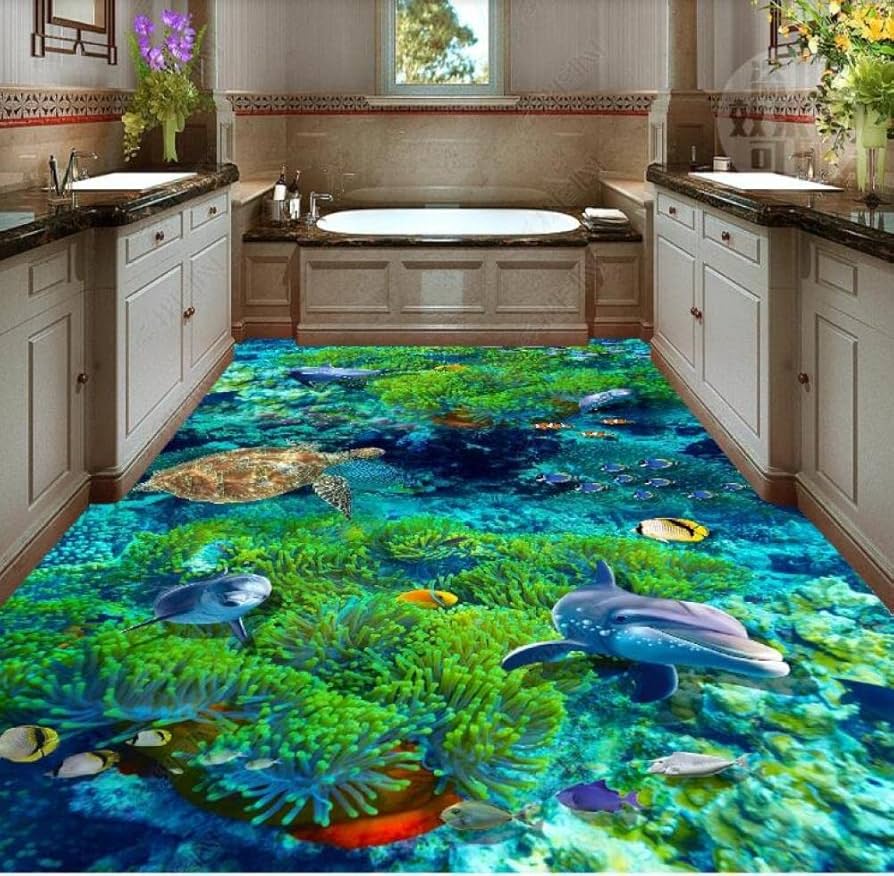 Adesivos com Efeito 3D: Profundidade e Originalidade - detalhe