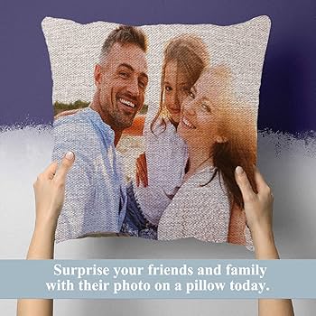 Almofadas Personalizadas com Fotos e Memórias Afetivas - ideia