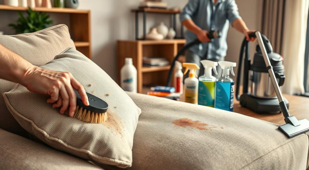 Sofá de Família: Limpeza Resistente para o Dia a Dia - inspiração
