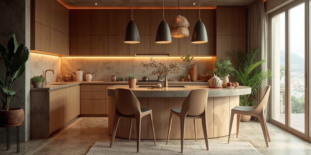 cozinha americana decorada - inspiração 12