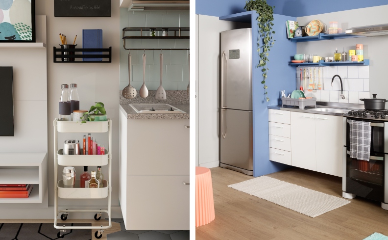 Cozinha Compacta: Soluções Inteligentes para Espaços Pequenos - ideia