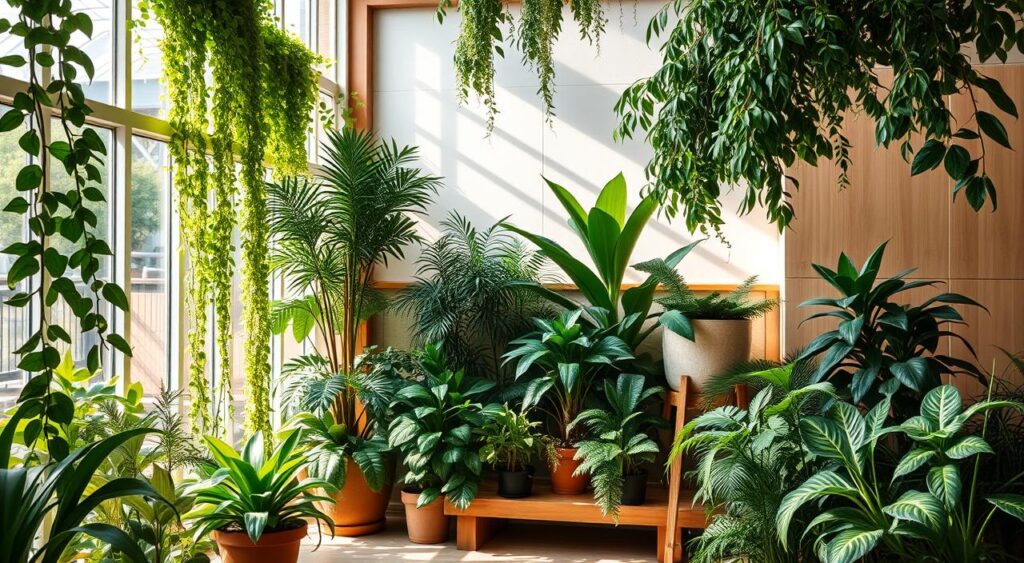 Com Plantas e Elementos Naturais: Vida e Frescor no Ambiente Industrial - ideia