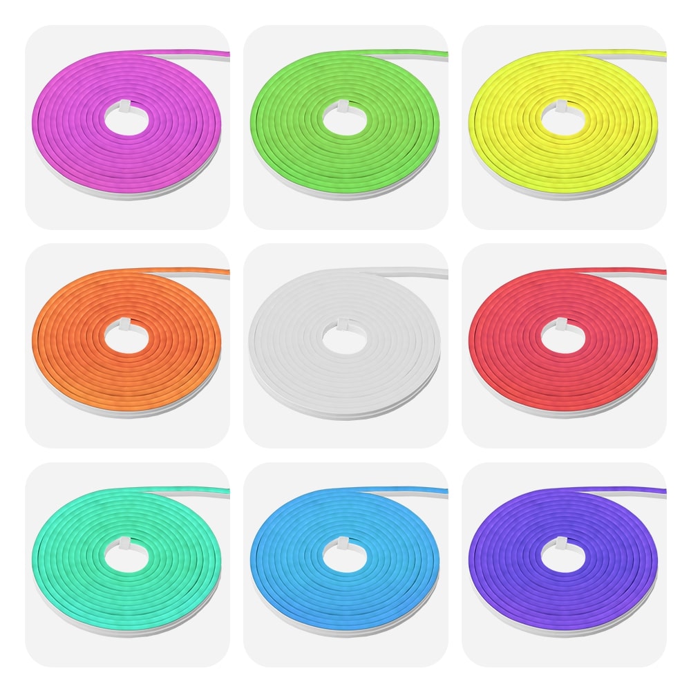 Fitas de LED Neon Slim para Sinalização Criativa - detalhe