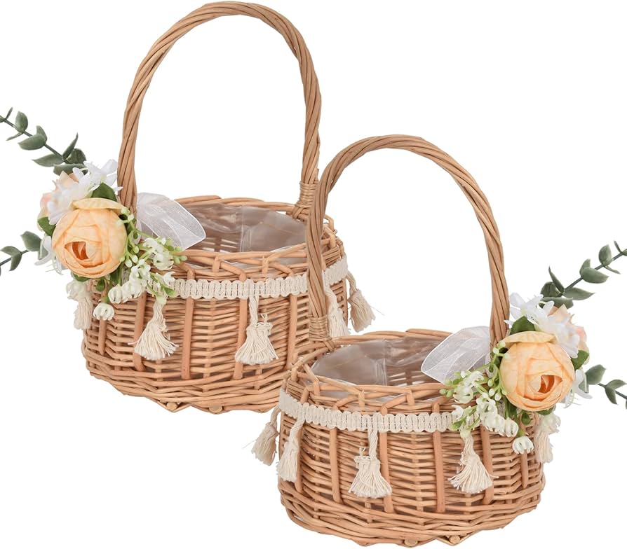 Em Cestas de Vime: Charme Campestre para Varandas e Jardins - detalhe