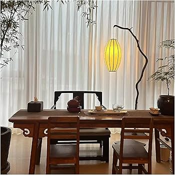 Luminária de Piso DIY com Galhos Secos: Criatividade Sustentável - inspiração